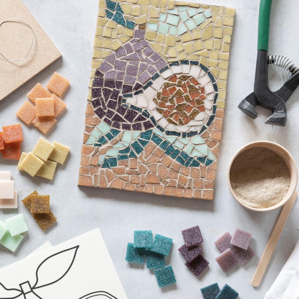 Mosaic kit DIY from Kit Company Glyptoteket