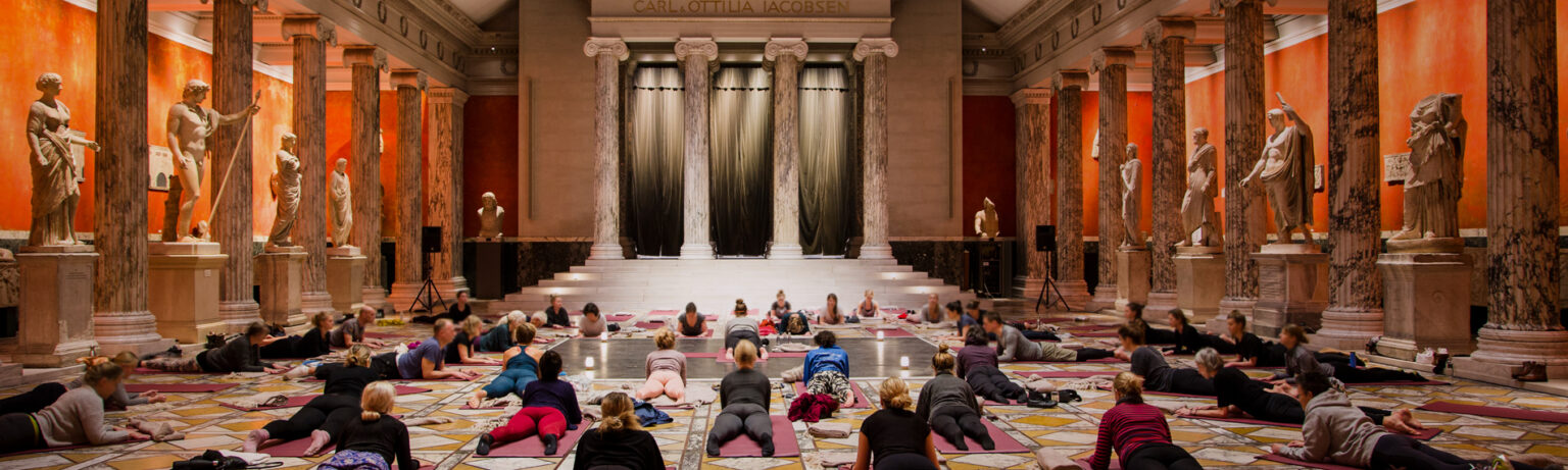 Yoga at the Glyptotek. SOLD OUT - Glyptoteket